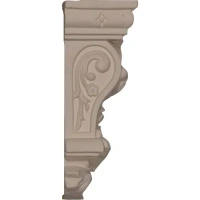 Ekena Millwork Valletta Corbel In Off-white