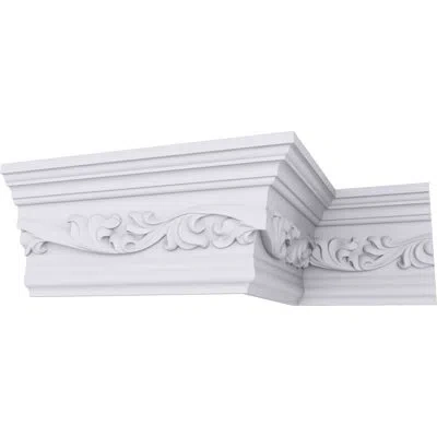 Ekena Millwork Versailles Crown Moulding In White