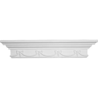 Ekena Millwork Versailles Wall Shelf In White