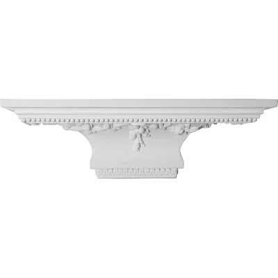Ekena Millwork Victorian Wall Shelf In White
