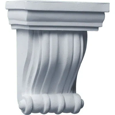 Ekena Millwork Waltz Corbel In Off-white
