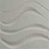 Ekena Millwork Wave Endurawall Decorative 3d Wall Panel In Bright Coat Copper