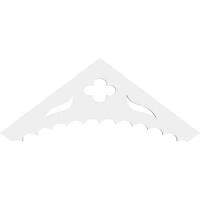 Ekena Millwork Wellington Architectural Grade Pvc Gable In White