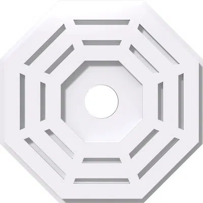 Ekena Millwork Westin Architectural Grade Pvc Contemporary Ceiling Medallion