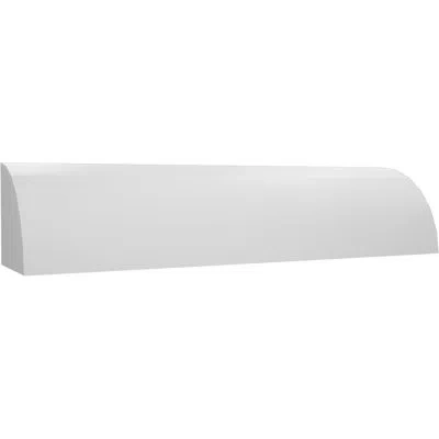 Ekena Millwork Wm105 - 3/4 In. H X 3/4 In. P X 96 In. L, Truecraft Pvc Quarter Round Moulding, White