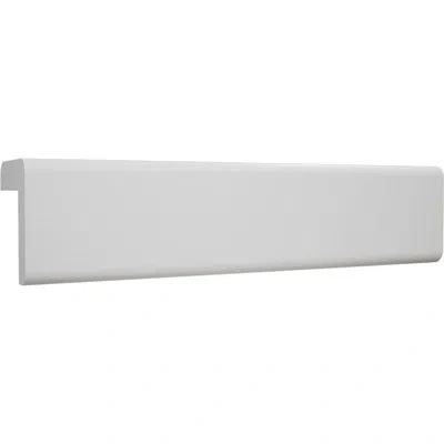 Ekena Millwork Wm206 - 11/16 In. D X 11/16 In. W X 96 In. L, Truecraft Pvc Outside Corner Moulding, White