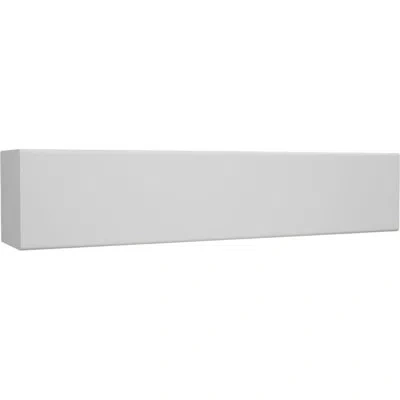Ekena Millwork Wm236 - 1 1/2 In. H X 1 1/2 In. P X 96 In. L, Truecraft Pvc Square Moulding, White