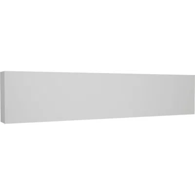 Ekena Millwork Wm250 - 1 1/2 In. W X 5/8 In. T X 96 In. L, Truecraft Pvc Trimplank S4s Moulding, White