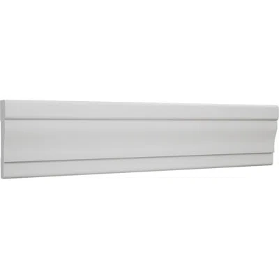 Ekena Millwork Wm356 -  2 1/4 In. H X 11/16 In. P X 96 In. L, Truecraft Pvc Colonial Casing Moulding, White