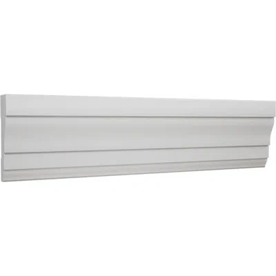 Ekena Millwork Wm366 - 2 1/4 In. H X 11/16 In. P X 96 In. L, Truecraft Pvc Casing Moulding, White