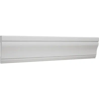 Ekena Millwork Wm442 - 2 1/4 In. H X 11/16 In. P X 96 In. L, Truecraft Pvc Casing Moulding, White