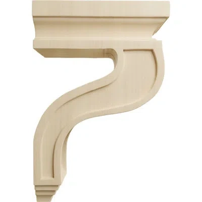 Ekena Millwork Wood Bracket/corbel In Rubberwood