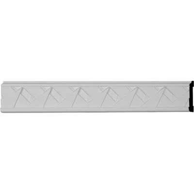 Ekena Millwork Woodruff 4 1/2"h X 96 1/8"w X 7/8"d Panel Moulding In White