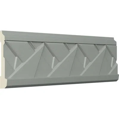 Ekena Millwork Woodruff Panel Moulding In Gray