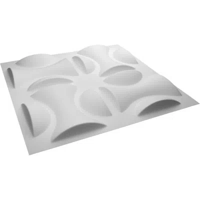Ekena Millwork York Endurawall Decorative 3d Wall Panel In White