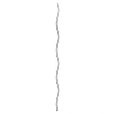 Ekena Millwork Yukon Adjustable Acrylic Decorative Slat Wall Panel Kit (42-pack) In Gray