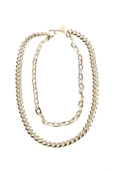 Eklexic Cash Necklace In Gold