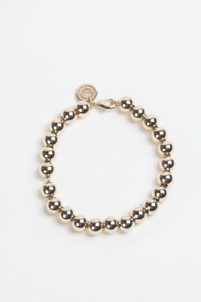 Eklexic Medium Ball Bracelet In Gold