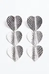 Eklexic Medium Heathrow Earrings In Silver In Silver