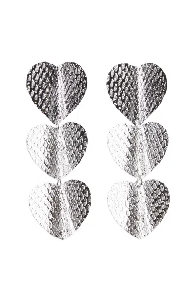 Eklexic Medium Heathrow Earrings In Silver