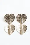 Eklexic Small Heathrow Earrings In Gold In Gold