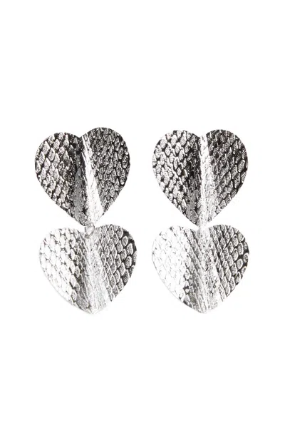 Eklexic Small Heathrow Earrings In Silver