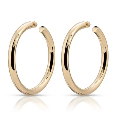 Eklexic Women's 2" Kelly Hoops In Gold
