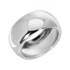 Eklexic Women's 9.5mm Domed Ring In Silver In Silver