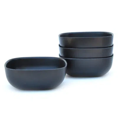 Ekobo Bamboo Cereal Bowl In Black