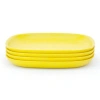 Ekobo Bamboo Dinner Plate In Lemon
