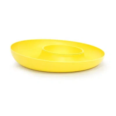 Ekobo Canton Bamboo Chip & Dip Set In Lamon