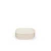 Ekobo Cocktail Plate In White