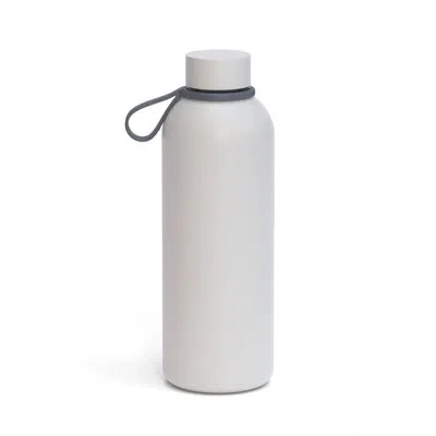 Ekobo Insulated Water Bottle In Stainless Steel - 16 oz In Cloud