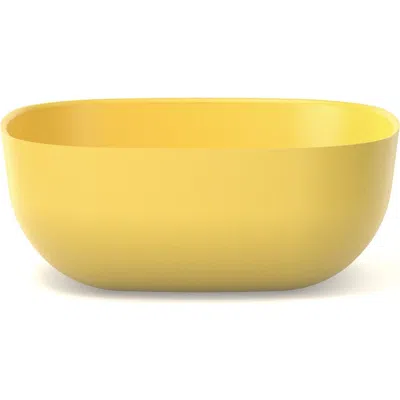 Ekobo Large Salad Bowl In Yellow