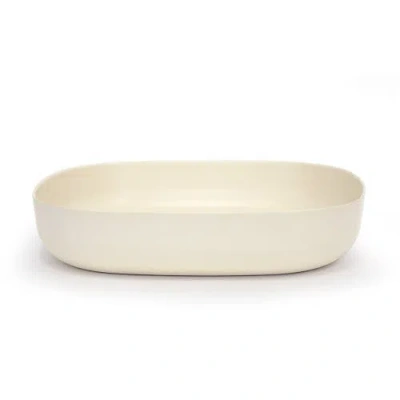Ekobo Large Serving Dish In White
