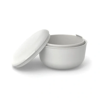 Ekobo Lunch Set With Heat-safe Insert In Gray