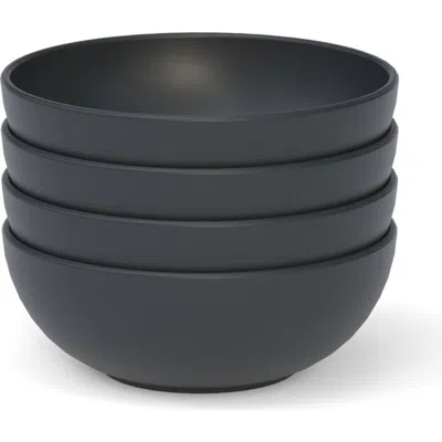 Ekobo Round Cereal Bowl In Black