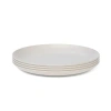 Ekobo Round Dinner Plate In White