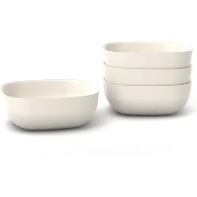 Ekobo Square Cereal Bowl In White