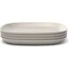 Ekobo Square Dinner Plate In Gray