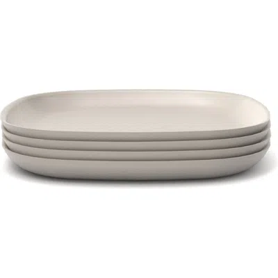 Ekobo Square Dinner Plate In Gray