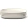 Ekobo Square Side Plate In White