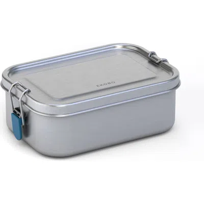Ekobo Stainless Steel Lunch Box With Heat Safe Insert In Gray