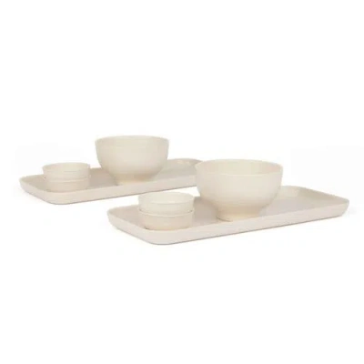 Ekobo Sushi Set For 2 In Neutral