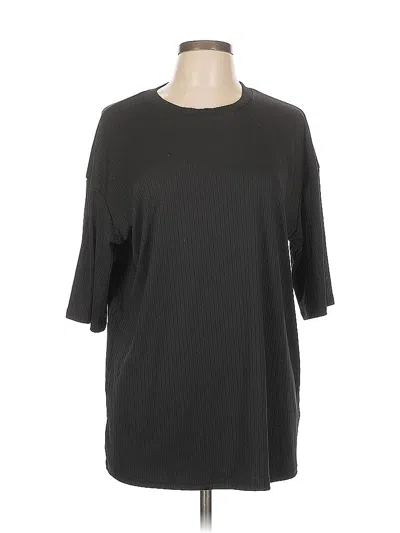 Pre-owned Ekouaer 3/4 Sleeve T-shirt In Gray