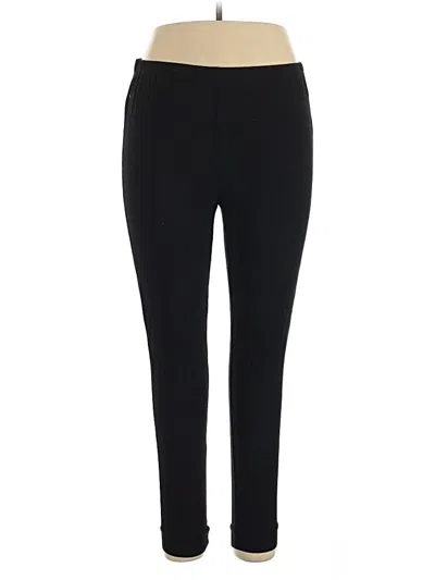 Pre-owned Ekouaer Active Pants In Black