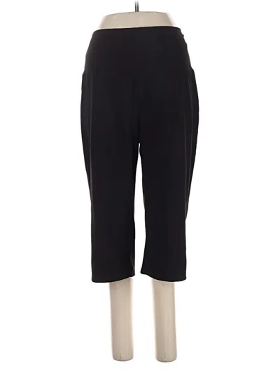 Pre-owned Ekouaer Active Pants In Black