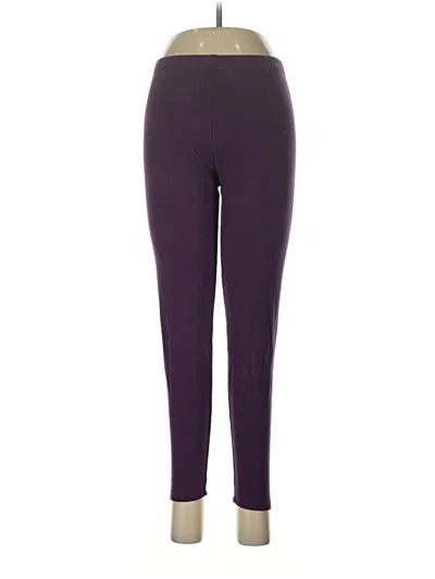 Pre-owned Ekouaer Active Pants In Purple