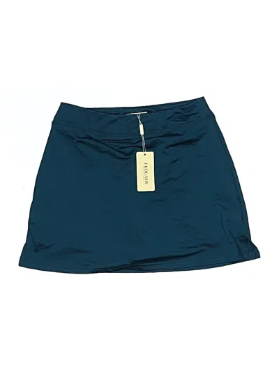 Ekouaer Active Skort In Teal