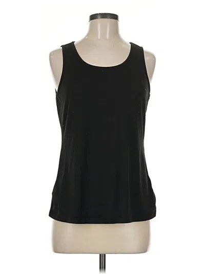 Pre-owned Ekouaer Active Tank Top In Black